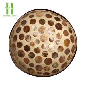 สินค้าขายดี ราคาโรงงาน ขายส่ง ชามมะพร้าวจากกะลามะพร้าวธรรมชาติ 100% เป็นมิตรกับสิ่งแวดล้อม ผลิตในเวียดนาม - Product Image 2