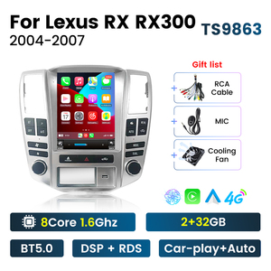 Radio para Auto NaviFly NF con Pantalla Táctil IPS Android, para <span class=keywords><strong>Lexus</strong></span> <span class=keywords><strong>RX</strong></span> RX300 2004-2007, con Car Play y Android Auto - Product Image 4
