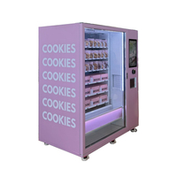WEIMI 600-800 Pcs Capacity Cookie Vending Machine Elevator Cloud Management Multiple Payments Remote Monitoring for Cookie/Bread