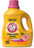 Détergent à lessive liquide ARM & HAMMER Vibrantly Fresh, parfum Tropical Paradise, 89 lavages, 102,5 fl oz