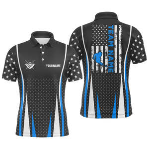 เสื้อโปโลสนุ๊กเกอร์สำหรับผู้ชายแบบกลับด้านได้เสื้อเจอร์ซีย์สำหรับทีมบิลเลียดสนุกเกอร์พูลเจอร์ PBJ-0032 - Product Image 3
