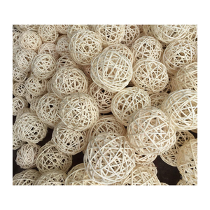 HOT DEAL - Popular Customizable Handmade Natural Plant Decorative Ball 3cm White Rattan Ball <b>Diffuser</b> <b>Reed</b> Decoration - Product Image 5