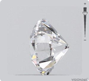 อัญมณี Aniva 0.71CT เพชรกลมธรรมชาติ D SI2 VG พร้อมใบรับรอง GIA-เพชรหลวม - Product Image 3