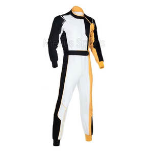 Combinaison de course de voiture de qualité professionnelle avec conception élastique pour un mouvement facile Combinaison de course de voiture douce et respirante - Product Image 6