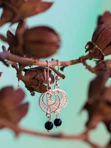 Meilleures ventes de boucles d'oreilles Shadow Stud en argent sterling de haute qualité, accessoire de mode de haute qualité, brillant et brillant, fournisseur indien de haute qualité - Product Image 2