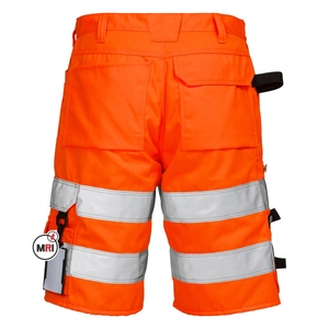Hi VIS กางเกงขาสั้นเสื้อโปโลมีลายพิมพ์ออกแบบเองหรือปักโลโก้ปรับแต่งได้ตามต้องการกางเกงขาสั้นสะท้อนแสง Hi Viz - Product Image 4