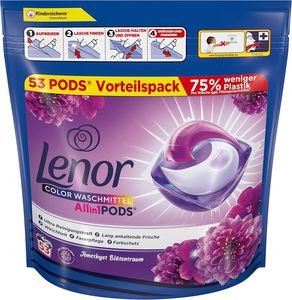 Lenor All-in-1 Pods Amethyst Blossom Dream 53WL - Product Image 6