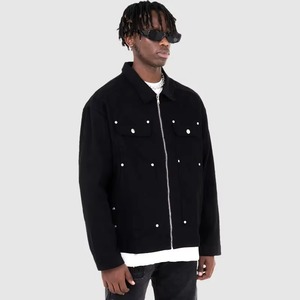 Nuevo diseño de alta calidad chaquetas bordadas con estampado personalizado chaqueta de béisbol de gran tamaño para hombre 2025 - Product Image 2