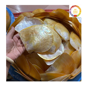 จานประดับเปลือกหอยคาเวียร์ธรรมชาติทำด้วยมือจานไข่มุกหรูหราสำหรับใช้ในร้านอาหาร - Product Image 2