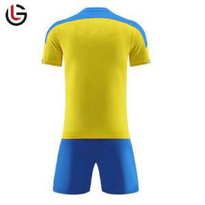 Uniforme de fútbol para hombre de dos tonos, camiseta de fútbol de manga corta de alta calidad, logotipo personalizado, conjunto de la mejor llegada, servicio OEM disponible - Product Image 3