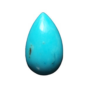 Bleu Arizona Turquoise Pierre Guérison Pierre Précieuse Poire Forme Lisse Cabochon Coupe Lâche Naturel Fabrication de Bijoux Pierre Prix D'usine - Product Image 2