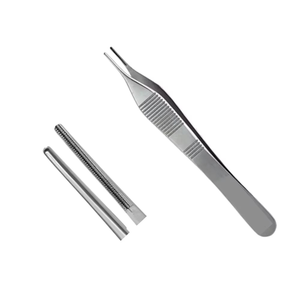 Pinzas Adson Brown para Tejidos, Pinzas Quirúrgicas para Microdisección, Pinzas de Acero Inoxidable, Reutilizables, Manuales - Product Image 6