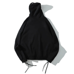Techwear Sweat à capuche de haute qualité Heavy Sport Hoodie Casual Loose Large Size Street Full Zip Pullover Hommes Hoodies & Sweatshirts - Product Image 6