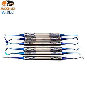 6 pièces ensemble de spatules de remplissage en résine composite dentaire manuelle Instruments de restauration dentaire en acier inoxydable certifiés CE MOL 5 ans - Product Image 3