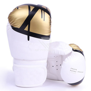 Guantes de Boxeo de Piel para Entrenamiento de MMA, con Soporte para Muñeca, Antideslizantes, Ajustables con Correa de Gancho y Bucle, Venta al Por Mayor - Product Image 5