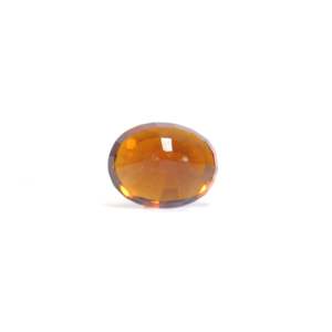 Hessonita (Gomed) de 8.6 Quilates, Gema Mineral Natural, Corte Oval Facetado, Color Naranja, Calibrada, Gema Suelta - Product Image 2