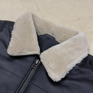 Vente en gros Veste en cuir de qualité supérieure pour hommes, moto, mode hivernale, veste décontractée personnalisée en cuir véritable de fabrication professionnelle - Product Image 5