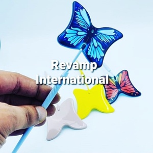 Herramienta de extensión de pestañas de espejo de pestañas de acero inoxidable con forma de mariposa de alta calidad para imagen de pestañas con logotipo personalizado gratuito - Product Image 3