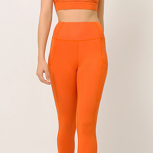 Conjunto de Yoga para mujer superventas ligero de secado rápido precio al por mayor conjunto de Yoga de nuevo diseño superventas a la venta con logotipo personalizado - Product Image 2