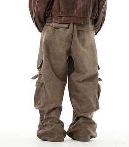 Pantalones Vaqueros Anchos de Pierna Ancha, Ligeros, de Cintura Media, Transpirables y Ecológicos para Hombre, Estilo Casual, Moda Urbana, Venta al Por Mayor, Tendencia 2026 - Product Image 1