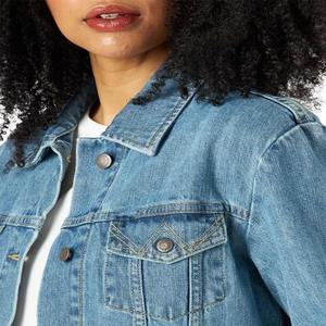 Chaqueta Vaquera de Moda para Mujer, Estilo Invernal, Holgada, de Manga Larga - Product Image 2