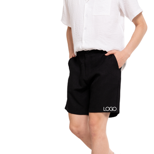 Short cargo en polyester 100% formel pour hommes ODM/OEM avec impression personnalisée décoration vintage séchage rapide fabriqué au Vietnam en gros - Product Image 3
