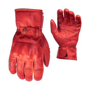 Gants de moto de qualité supérieure, couleur personnalisée, fermeture à bouton antidérapante, avec logo personnalisé - Gants de course à moto à prix avantageux - Product Image 2