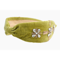 En gros Broderie Velours Beau Bandeau Filles Mode Bandeau Cheveux Accessoires Sur Mesure Commande Bas quantité minimale de commande
