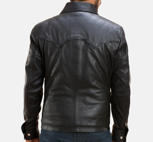 Veste en cuir à prix abordable de service OEM de haute qualité. Veste en cuir à prix d'usine de meilleurs fabricants de matériaux - Product Image 5