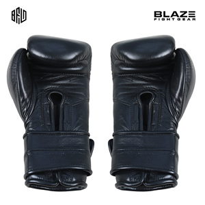 Guantes de boxeo profesionales de cuero para principiantes para entrenamiento al aire libre diseñados para Sparring Fighting Kickboxing - Product Image 6