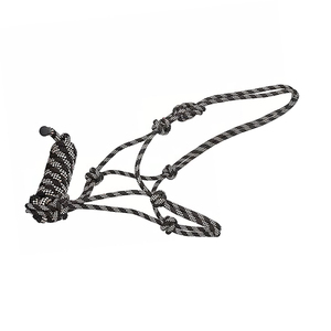 Venta caliente de calidad superior de cuero real caballo Headcollar Halter sintético equipo de equitación - Product Image 4