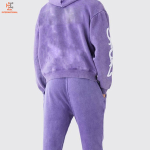 Nueva llegada de los hombres chándal de algodón de alta calidad 100% al por mayor Jogging y deporte conjunto de bajo precio transpirable precio barato 2025 - Product Image 3