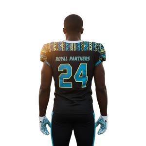 Uniformes de Fútbol Americano Personalizables OEM, Transpirables, Antibacterianos, de Secado Rápido, Manga Corta, Tallas Grandes, con Logotipo Personalizado Impreso - Product Image 2