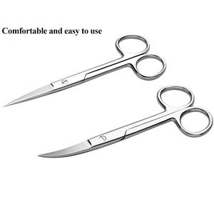 Tijeras Veterinarias Profesionales Afiladas de 4.5 Pulgadas, Tijeras Médicas de Acero Inoxidable, Tijeras Quirúrgicas - Product Image 3