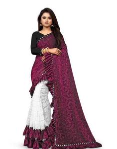 Alta calidad Suave y seda con mejor diseño Seda pura y seda exacta Saree Con el mejor precio al por mayor Hecho EN LA India - Product Image 5