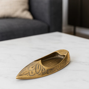 ที่เขี่ยบุหรี่ทองเหลืองแบบแฮนด์เมดสุดหรูอุปกรณ์การสูบบุหรี่ที่เขี่ยบุหรี่ระดับพรีเมี่ยมผู้ผลิตขายส่งสำหรับทั่วโลก - Product Image 1