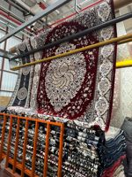 Goldenmoon Store's Hochwertige Umweltfreundliche Polyester Türkische Kelim Teppiche mit Blumenmuster, Maschinengefertigt, Vintage-Stil, Modern und Langlebig