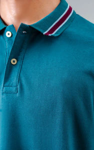 Camiseta de punto informal para hombre, de seda helada, con logo personalizado, manga corta, antiencogimiento, de secado rápido, fabricada al por mayor OEM - Product Image 2