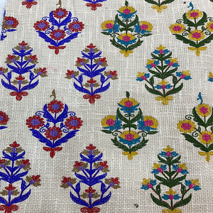 Manufacture & Wholesale of Premium Cotton Handloom Embroidery Fabric - Product Image 2