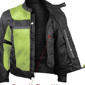 Veste en velours côtelé légère sur mesure OEM, coupe-vent, doublée en sherpa, vêtements de travail vintage, bombardier, fabricant en gros - Product Image 6