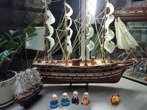 Nuevo producto en modelo de decoración de barco de madera 2024 - Product Image 5