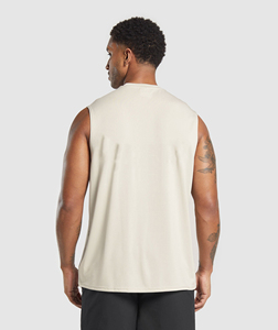 Débardeurs surdimensionnés à la mode pour hommes, maillots de musculation décontractés, gilet de fitness d'entraînement d'été avec manches respirantes - Product Image 3