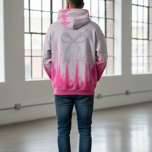 Sudaderas Modernas para Hombre, 100% Algodón, con Pedrería, Diseño de Moda Urbana Informal para Invierno - Product Image 4