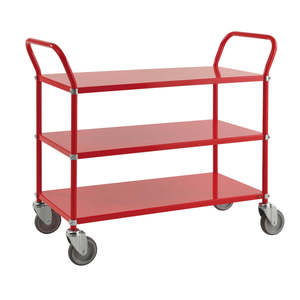 รถเข็นสี่ล้อ 3 ชั้น แยกสีตามประเภท - Product Image 1