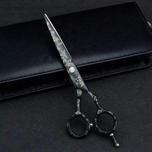 Ciseaux de barbier en acier inoxydable légers et écologiques, outil professionnel de coupe de cheveux pour salon, toilettage de précision Hermann - Product Image 4