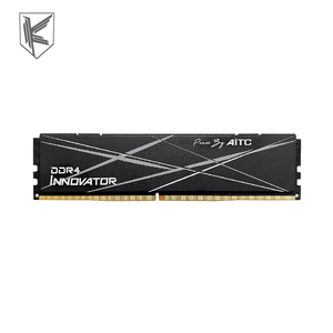 [AITC KINGSMAN] Memoria RAM Negra de 32 GB DDR4 3200 MHz CL16/CL22 1.2 V/1.35 V UDIMM PC4 25600 para Juegos de PC de Escritorio - En Existencia, Garantía de por Vida - Product Image 1