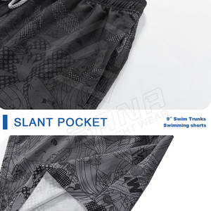 Maillots de bain Shorts de bain Trunks Beach Swimming Board Shorts Pantalons à séchage rapide Maillots de bain Running Surf Waterproof Men Shorts - Product Image 4