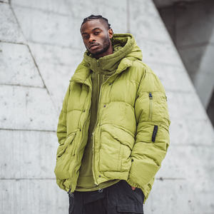 Chaqueta de Invierno para Hombre con Capucha, Estilo Urbano, Acolchada, Cortavientos y Transpirable - Product Image 5