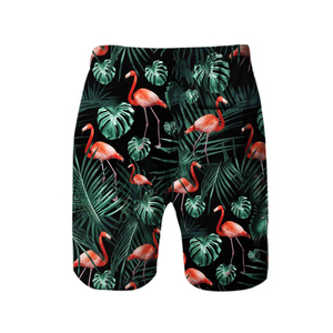 กางเกงขาสั้นผ้าฟลีซเทอร์รี่สำหรับทั้งชายและหญิงกางเกงขาสั้นผ้าฟลีซสำหรับใส่100% ใส่ได้ทั้งชายและหญิงพิมพ์ลายพื้นสำหรับฤดูร้อน - Product Image 1