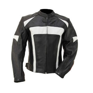 2025 meilleur Design hommes respirant en cuir moto veste professionnel Auto course porter vente chaude en gros pas cher imprimé - Product Image 6